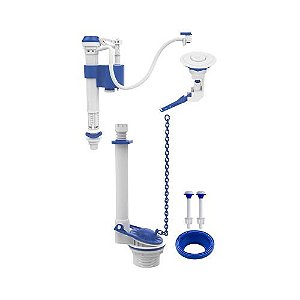 KIT COMPLETO CAIXA AÇOPLADA ACIONAMENTO SUPERIOR - 340215 - BLUKIT