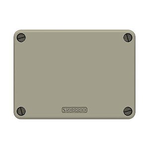 CAIXA MULTIUSO PLÁSTICA - 125 X 85 X 54 - SOPRANO