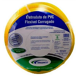 CONDUITE AMARELO - 1"X 32mm X 25m- AMANCO