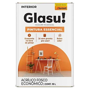 TINTA ACRILICA GLASU - ESSENCIAL BRANCO - GL /3.60ml SUVINIL