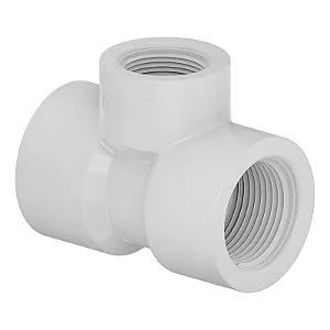 TE 90° ROSCAVEL PVC - REDUÇÃO 3/4 x 1/2 AMANCO