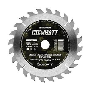 DISCO WIDIA COMBATT - 7.1/4" 184MM (24DENTES) - BOM CORTE