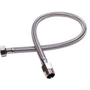 RABICHO INOX ÁGUA QUENTE TRANÇADO FEMEA / MACHO - - HF