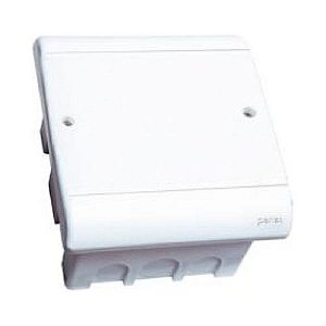 CAIXA PASSAGEM PVC PARALELO EMBUTIR - BRANCO 15x15 3904 - PERLEX