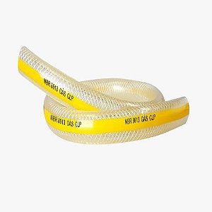MANGUEIRA DE GÁS TRANÇADA NORMATIZADA - 10x4,0mm 1,20m - UNIFORTTE