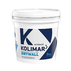 MASSA PARA DRYWALL GALÃO - BRANCO 5kg - KOLIMAR