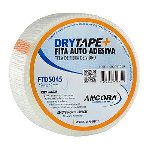 FITA TELADA FIBRA DE VIDRO - 48mm X 45m - ANCORA
