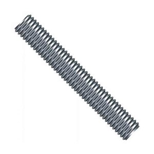 BARRA ROSQUEADA ZINCADA - 1 mt x 1/4'' - DURABEM