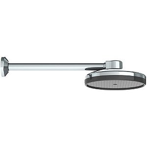 CHUVEIRO S/ REGISTRO CROMADO - PVC = 10" (225mm) - VALEPLAST