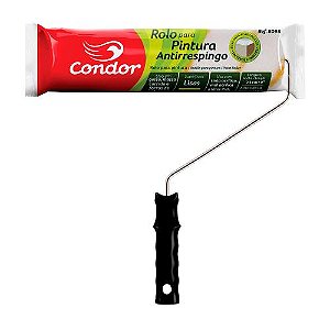 ROLO LÃ ANTI - RESPINGO - 23CM - C/ CABO - CONDOR
