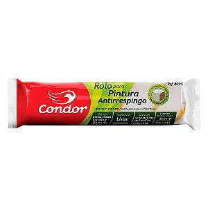 ROLO LÃ ANTI - RESPINGO - 23cm SEM CABO - PINCEIS CONDOR