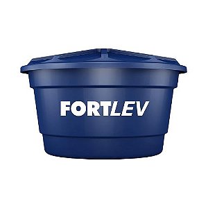 CAIXA D'ÁGUA COM TAMPA POLIETILENO - 310 lts- FORTLEV