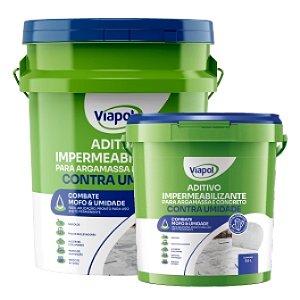 IMPERMEABILIZANTE VIAPOL - CONTRA UMIDADE
