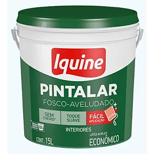 TINTA ACRILICA IQUINE - PINTA LAR - PALHA 15lts Balde