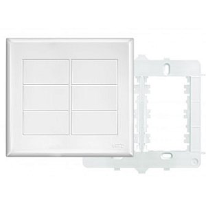 PLACA FAME EVIDENCE - CEGA 4X4 C/ SUPORTE - 6 MODULOS 2888