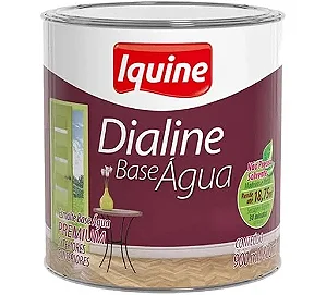 TINTA BASE D' AGUA ESMALTE / 750ml - BRANCO NEVE - IQUINE