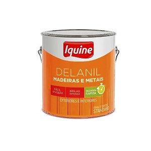 TINTA IQUINE ESMALTE - DELANIL - BRANCO - FOSCO 3,60lts ( GALÃO )