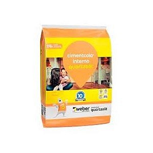 ARGAMASSA CIMENTCOLA AC -1 / INTERNA CZ / 20KG QUARTZOLIT