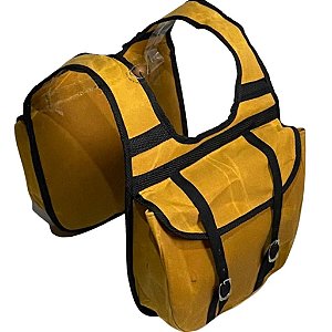 Mala de Garupa Alforge em LONA Bolsa Bornal  resistente