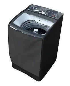Capa Maquina De Lavar 12kg á 15kg Abertura em Zíper BRASTEMP