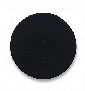 Boina Argentina Preta 35cm Gaucho Preto Un Lisa