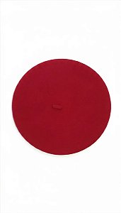 Boina Argentina Vermelha 35cm Cavalo Gaucho Vermelho Un Lisa