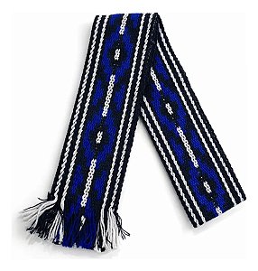 Faixa Pampa Para Chiripa E Bombacha Varias Cores Azul Un