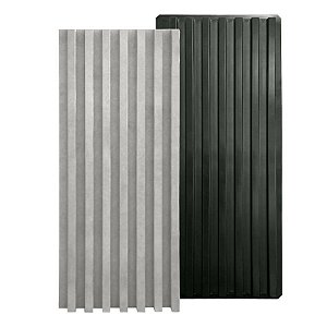 GMOLD 304 - Forma ABS 2mm Gesso/Cimento - Ripado - 98 X 40 cm