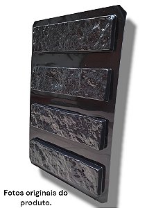 Forma ABS 2mm 4 Pedras Filet 29,6x7,4 cm.