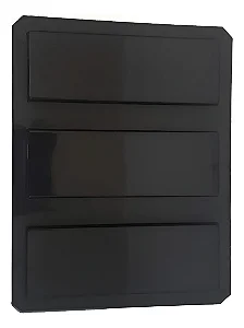 Kit 3 Bandejas c/ 9 Tijolinhos Brick Liso 30x10cm