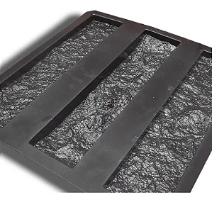 Forma Plástica Abs 2mm Modelo Pedras Nature. Obs: Este anuncio é de apenas uma forma