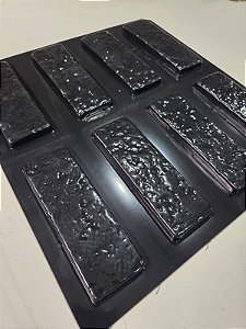 Forma abs 2mm Tijolinho Brick Rustico 20x6,5x1,5 cm