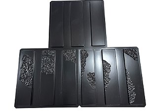 Kit 3 Formas ABS Brick Ruinas 49,2 x 12,3 cm
