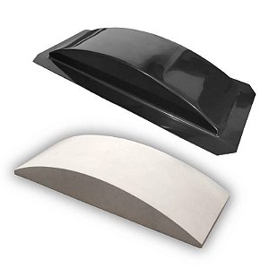 FORMA ABS 2MM  Tijolo Concavo Ref. 73 - 30x10 CM