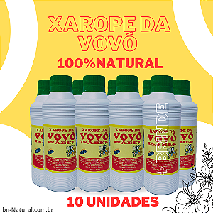 Xarope da Vovó Isabel 250ml em plástico, (ótimo para tosse)