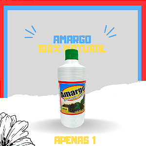 Amargo Digestivo 500ml, (bom para fígado) 100% NATURAL