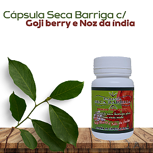 Cápsula Secas Barriga C/ nozes da índia e goji berry, ( ótima para emagrecimento)