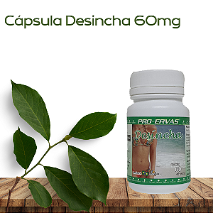 Cápsulas Desincha 60mg ( ótima para perda peso)