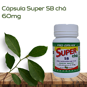 Cápsulas Super Chá SB 60mg ( obesidade)