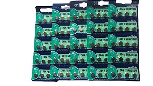 Pilhas Para Relogios 364/621 Sony/Murata cartela c/ 100 un