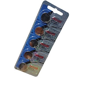 Bateria Cr1616 Maxel cartela com 5 unidades