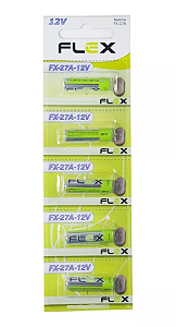 Pilhas A27 12v Flexcartela com 5
