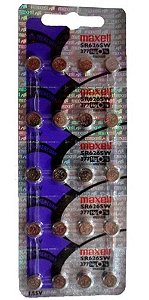 Baterias para relogio 626/377 Maxel original kit com 20 unidades