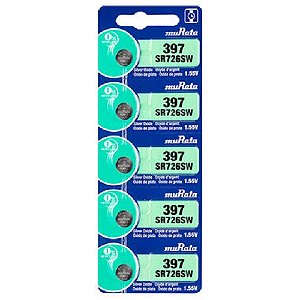 Bateria Para Relogios  616/397 Sony/Murata Kit com 5 unidades