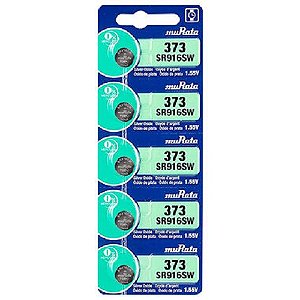 Bateria Para Relogios  916/373 Sony/Murata kit com 5 unidade