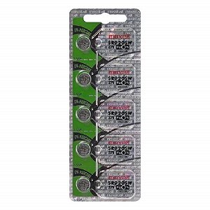 Baterias para relogio 371 Maxel original kit com 5 uns