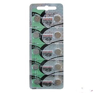 Baterias para relogio 371 Maxel original kit com 10 uns