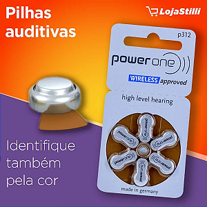 Bateria Auditiva Power One A312