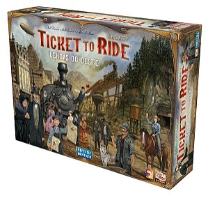 Ticket to Ride Legacy Lendas do Oeste