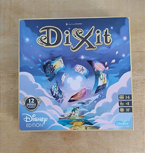 DIXIT Disney Edition com meeple do Sebastian [USADO]